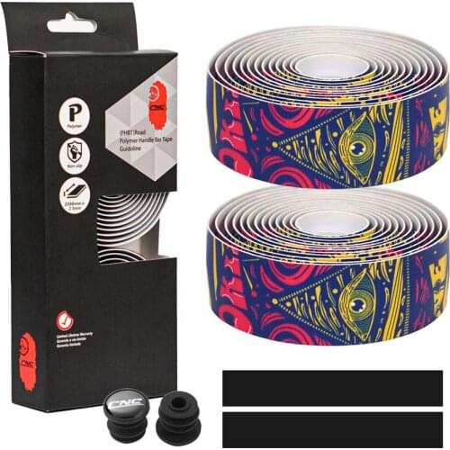 2PCS Road Bike Handlebar Tape 3 Available Colors Bicycle Grip Tape Anti-slip MTB Bike Bar Wrap With Bar Plug Bicycle Accessory