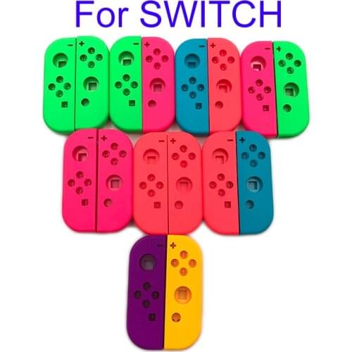 20pcs Original for Nintend Switch NS Joy Con Replacement Housing Shell Cover for NX JoyCons Controller Case Green Pink