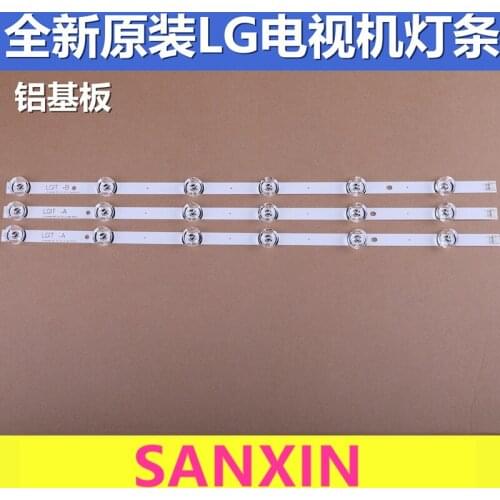 3x LED backlight Strip for LG 32"TV innotek drt 3.0 32 LGIT drt3.0 WOOREE A/B UOT 32MB27VQ 32LB5610 32LB552B 32LF5610 lg32lf560