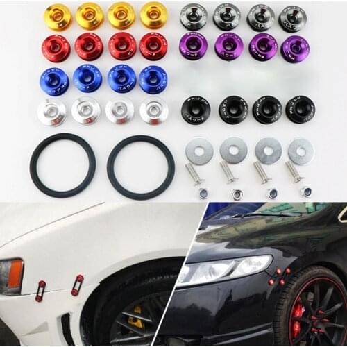 Quick Release Fasteners For Front Bumpers Rear Ring JDM Reinforcement Bumpers Surrounds K7O9