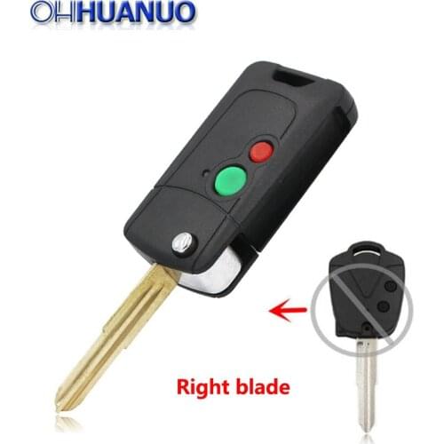 For Proton 2 Button Remote Key Case shell Suit for Wira 415 416 Persona and more right blade