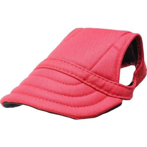 Dog Cap With Ear Holes for Small Dogs Canvas Cap Dog Baseball Beach Visor Hat Puppy Headdress Caps Outdoor Hiking Pet Products