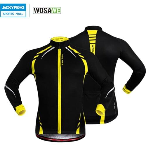Red/yellow Cycling Jacket Men Women Autumn Winter Bicycle Jacket Hiking Running Coat Tops Thermal Warm Mountain Bike Windbreaker