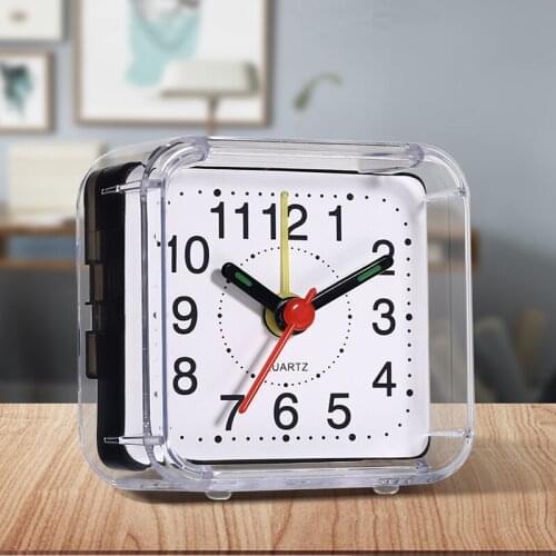 Mini Clock Desk Clock Creative Electronic Clock Silent Alarm Clock Beep Alarm Clock Travel Bedroom Decor reloj despertador