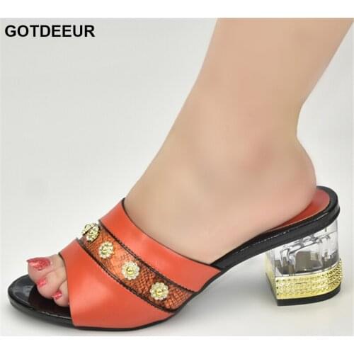 New Arrival Italian Women Wedding Shoes Decorated with Rhinestone Shoes for Wedding Women Plus Size Women Shoes 43 Party Pumps