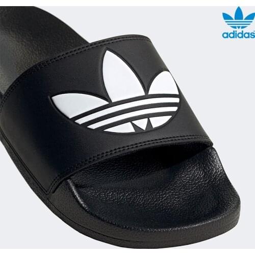 Original Adidas Adilette Lite Unisex Black Slippers FU8298