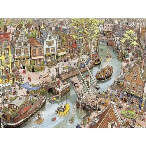 1500 Pieces Puzzle Jigsaw Puzzles 1000 Pieces Wooden Assembling Picture Landscape Puzzles Toys for Adults Adult Toys bb50