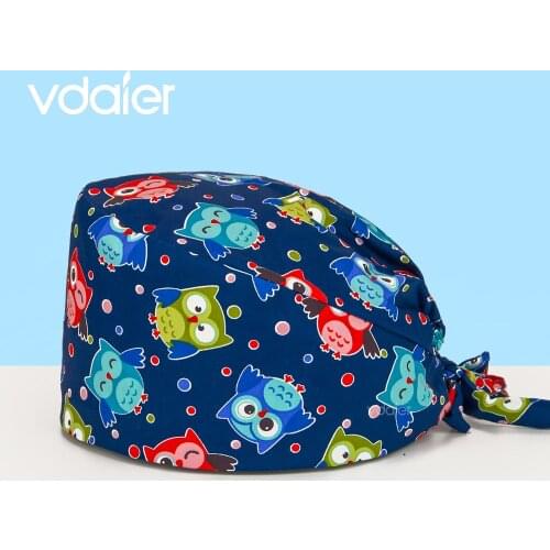 Nursing Cap Cotton Scrub Caps Uniform Accessories for Hospital Medical Place Medical Unform Operating room lab scrub hat