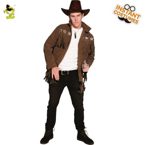 Adults West Cowboy Cosplay Costume For Men Performance Clothing Halloween Party Cosplay Cowboy Costumes For Mens