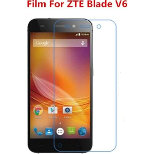 1/2/5/10 Pcs Ultra Thin Clear HD LCD Screen Protector Film With Cleaning Cloth Film For ZTE Blade V6