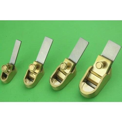 4pcs new style convex bottom brass planes, Violin/cello making tools