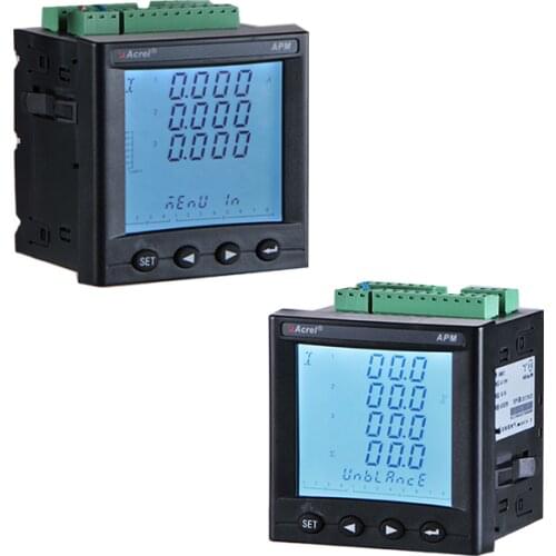 APM810 three phase 0.5S Power Analyzer energy meter harmonic monitor with network RS485 Modbus Ethernet