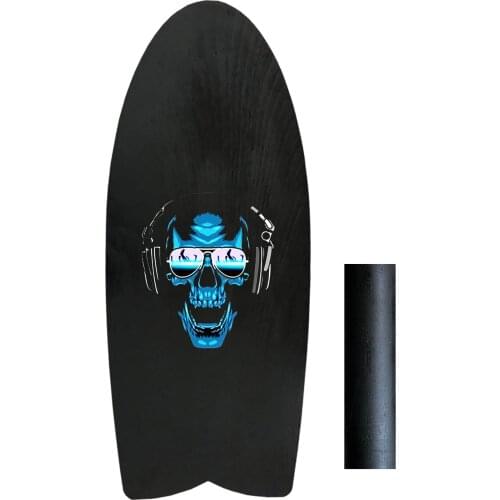 Balance Board Dry Head Earphone-Balance Board Skull Headphones 70x29x1.5cm