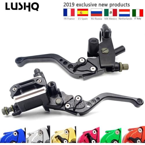 Motorcycle Brake Clutch Pump Lever Hydraulic Master Cylinder For kawasaki vulcan kx 125 z750 zzr 400 ninja 250r versys 1000