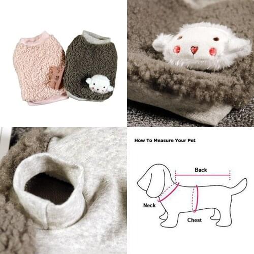 Cat Clothes Winter Dog Pets Clothing Hoodies Doggie Puppy Small Dog Costumes Yorkshire Pomeranian Poodle Bicon Schnauzer Coat