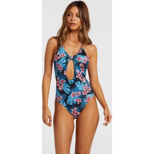 Y'ORCHIDDING ONE-PIECE - BLACK