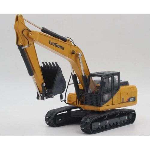 Rare,Collectible Diecast Model Toy Gift 1:35 Scale Liugong 922E Hydraulic Excavators Engineering Machinery Toy for Decoration