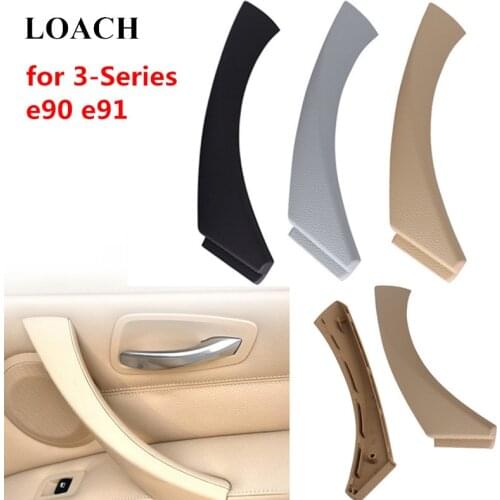 Car Interior Door Handle for BMW 3Series E90 E91 335 330 328 325 320 316 318 Inner Doors Panel Handles Bar Pull Trim Cover Parts