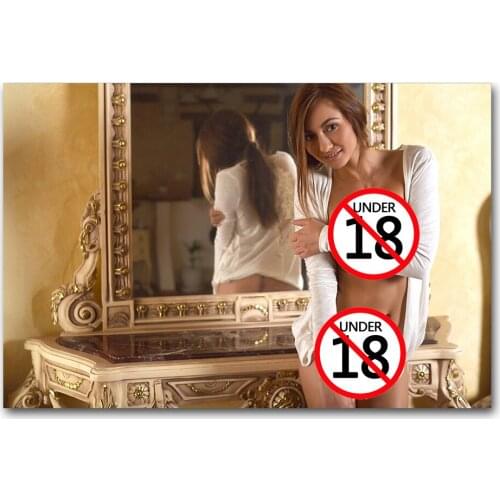 Sexy Charming Beauty Canvas Painting Contemporary Pop Art Adult Model Poster Print Wall Picture for Living Room Home Decor