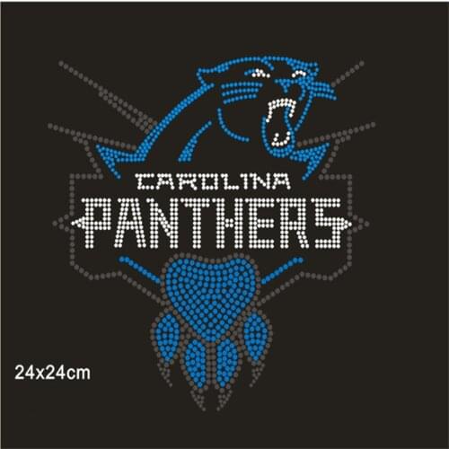 Iron On Transfers Motif Rhinestone Custom Craft Patches For T-Shirt 10Pieces/lot Diy Rhinestone Stickers Garment Appliques