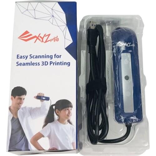 More convenient hand-held portable multi-colour SENSE 3D scanner