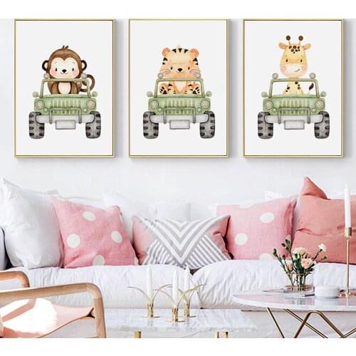 Настенные картины в детскую WANLU China At AliExpress