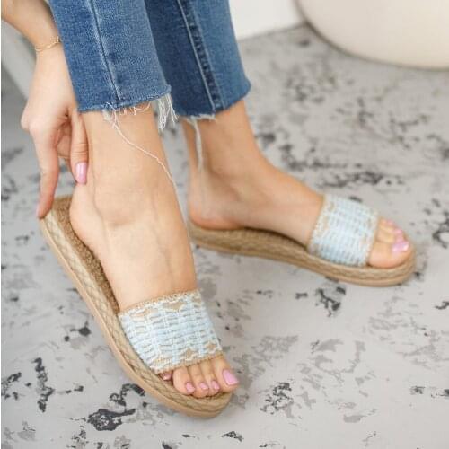 Female Models Slippers Summer Casual Flip Flops Casual-A4