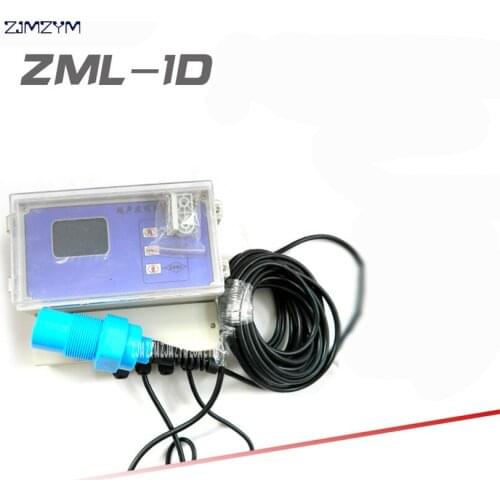 ZML-1D Ultrasonic open channel flowmeter recording function RS485 output AC220V/50hz , DC12-21V, 0.1L / s-10m3 / s Flow range