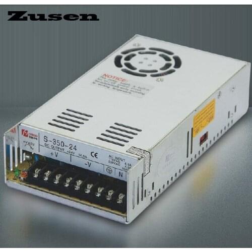 Zusen high quality S-350W 5V 12V 15V 18V 24V 36V 48V Single Switching Power supply