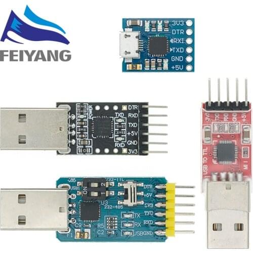 CP2102 USB 2.0 to UART TTL 5PIN Connector Module Serial Converter STC Replace FT232 CH340 PL2303 CP2102 MICRO USB for aduino