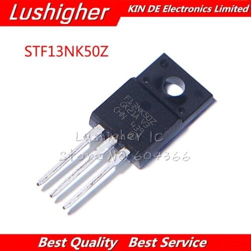 5pcs STF13NK50Z TO220F F13NK50Z 13NK50 TO-220F