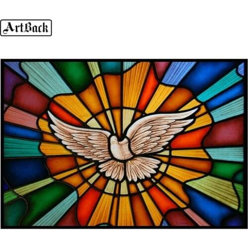New 5d diy diamond painting pigeon mosaic 3d full square / round drill diamond embroidery icon diamond cross stitch