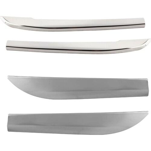 Stainless Steel Side Bumper Trim for Toyota RAV4 2019-2020 Bumper Lip Corner Spilitter Strip Protector Cover
