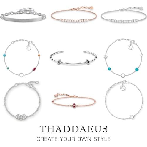 Bracelet Bangles Bead and Charm Carrier Fashion Karma Jewelry Gift For Women Men,2018 Brand New Good In 925 Sterling Silver