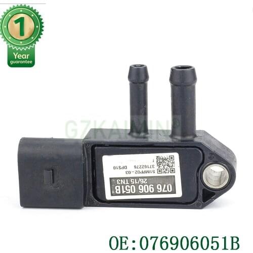 High Quality OEM 076 906 051 B 076906051B EGR Differential Pressure Sensor Fits For V W Golf for Je tta Passat For Audi A1 A3