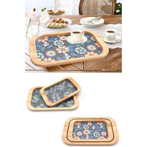 DOLBOVI 2'Li Wood Design service Presentation tray tray поднос plateau de service