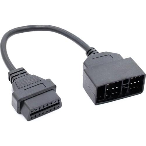 OBD OBD2 Diagnostic Connector 22 Pin to 16 Pin For Toyota 22PIN OBDII Cable Adapter Transfer For Toyota 17Pin to OBD2 16Pin