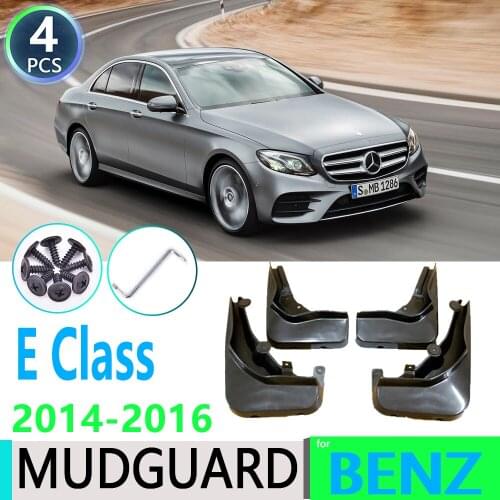 For Mercedes Benz E Class Sport Sedan W212 2014 2015 2016 Car Fender Mudguard Mud Flaps Guard Splash Flap Car Accessories