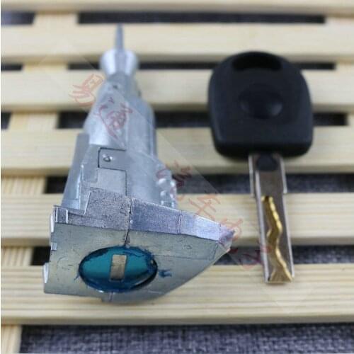 For Volkswagen VW Golf 6 Left Door Lock Cylinder With 1 Key Locksmith Tool Modified Car IGNITION LOCK Cylinder