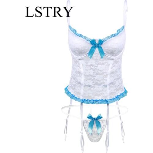 Hot Sell Sexy Lingerie Women Top Underwear Set Sexy Erotic Lingerie Lace Sleepwear Erotic Sleepwear Plus Size M L XL XXL XXXL