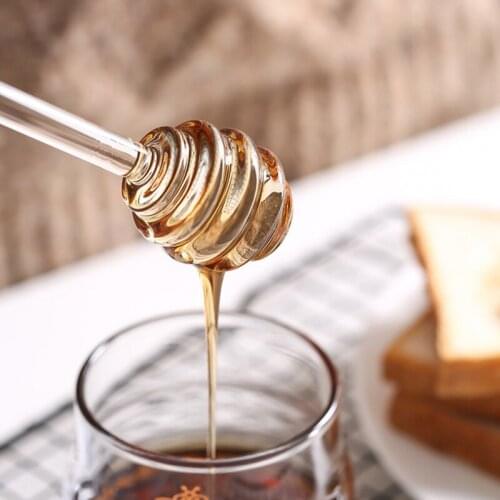 Honey Dipper Stick Honey Spoon Mixing Stick for Honey Jar Coffee Milk Tea Safe Stir Bar Supplies Kitchen Tools #2