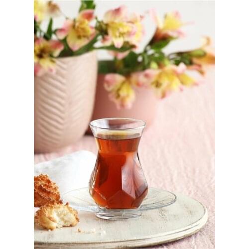 12 piece Tea Cup Set 6 pcs tea cup 6 pcs tea plate
