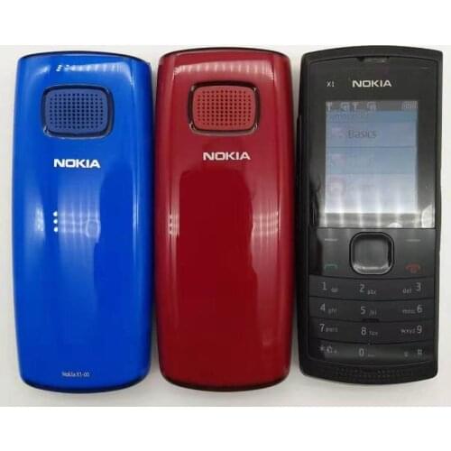 Nokia X1-00 Refurbished-Original unlocked x1-00 dual sim card mobile phones GSM bar cellphones one year warranty refurbished