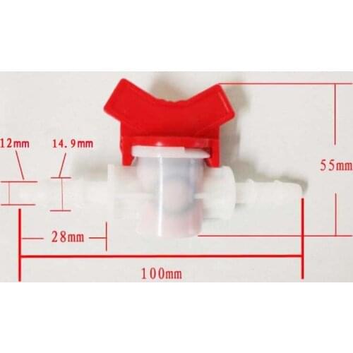 Silicone tube siphon faucet valve switch pagoda head transfer food-grade plastic valve guide Wine Liquor Beer Homebrew 12mm