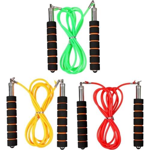 Skipping Rope Adjustable Home Workouts Fat Burning Anti-Slip Handle Jump Rope For Indoor/Outdoor Fitness Training