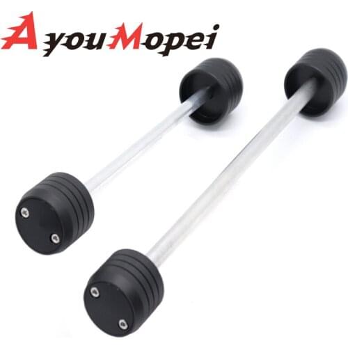 For Triumph DAYTONA 675 2006-2014 Front Rear Axle Fork Crash Sliders Motorcycle Wheel Falling Protector Pad