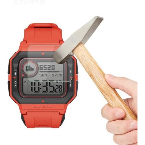 Smartwatch Tempered Glass Clear Protective Film Guard For Amazfit Neo Sport Smart Watch LCD Display Full Screen Protector Cover