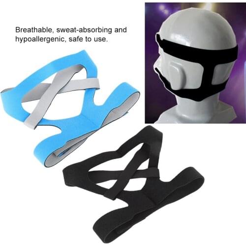 Dedicated Headgear for CPAP Masks Washable Respirator Anti-snoring Headband Nasal Mask Head Belt Face Mask Strap Medical Univers