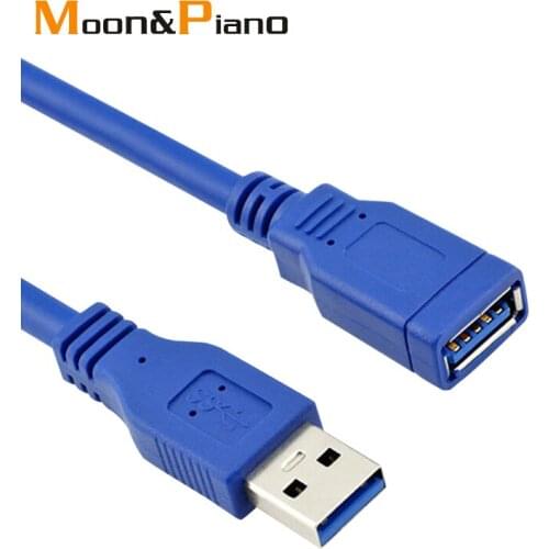 USB Extension Cable USB 3.0 High Speed Cables for Smart TV PS4 Xbox Laptop Computer Male to Female extension Extender Data Cable