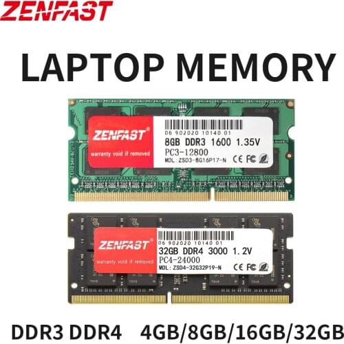 Zenfast memoria Ram DDR4 8GB 4GB 16GB 2666mhz sodimm notebook high performance laptop memory for intel and AMD